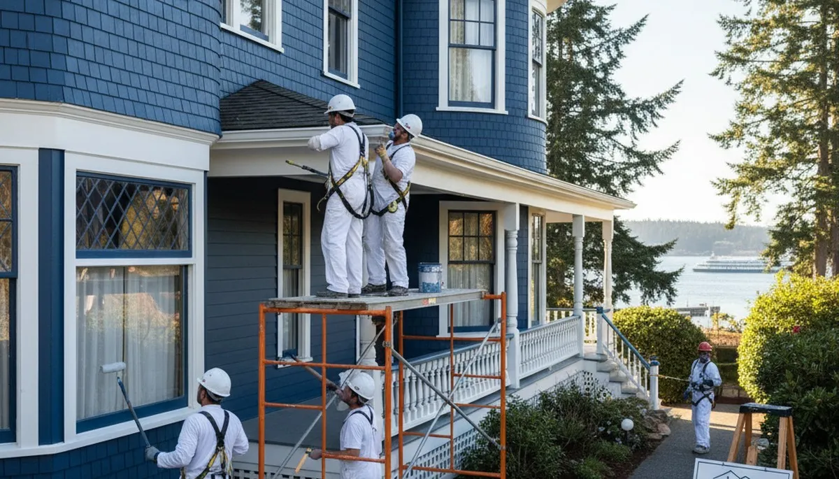 Seattle, WA painting contractor for residential and commercial interior and exterior painting services