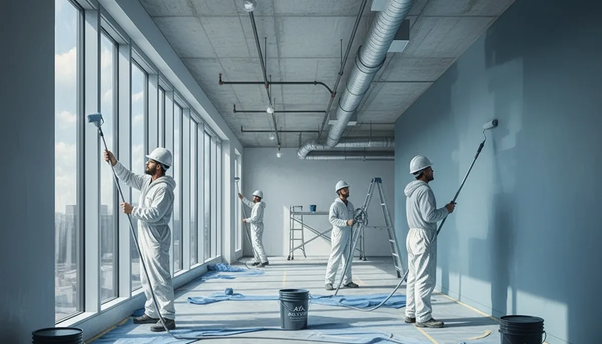 Commercial painting in Seattle, WA for durable business property protection and a polished finish