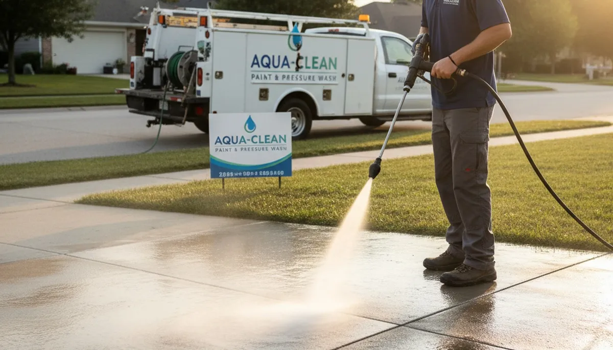 Seattle concrete pressure cleaning for driveways and walkways in Seattle, WA by local specialists
