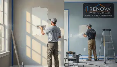 Seattle, WA drywall repair by Seattle Paint Pros for cracks, moisture damage, and smooth wall finishes