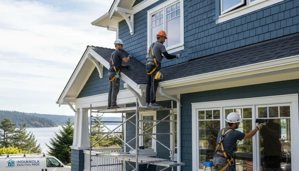 Seattle, WA painting contractor providing professional interior and exterior house painting services