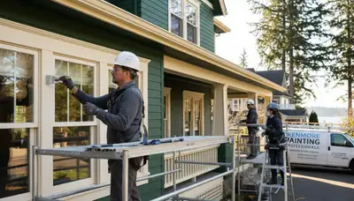Seattle, WA painters providing professional residential and commercial painting services