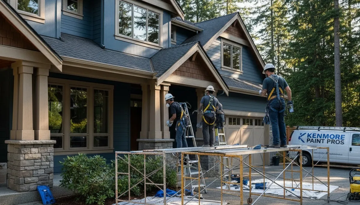 Seattle, WA painting contractor providing professional residential and commercial painting services