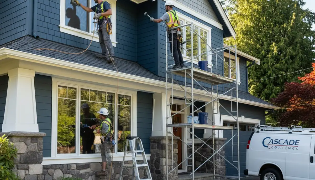 Seattle, WA painting contractor providing professional residential and commercial painting services