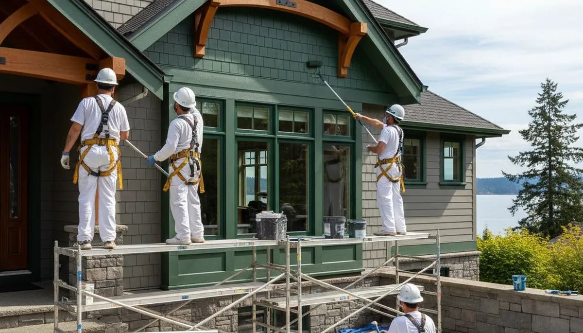 Seattle, WA painting contractor delivering professional interior and exterior painting services