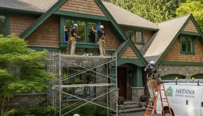 Seattle, WA painting contractors providing professional interior and exterior house painting services
