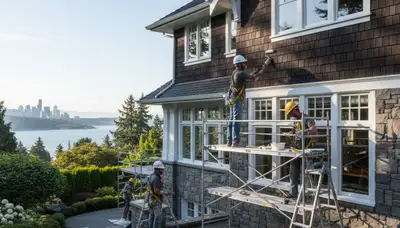 Seattle, WA painting contractor delivering professional interior and exterior house painting services