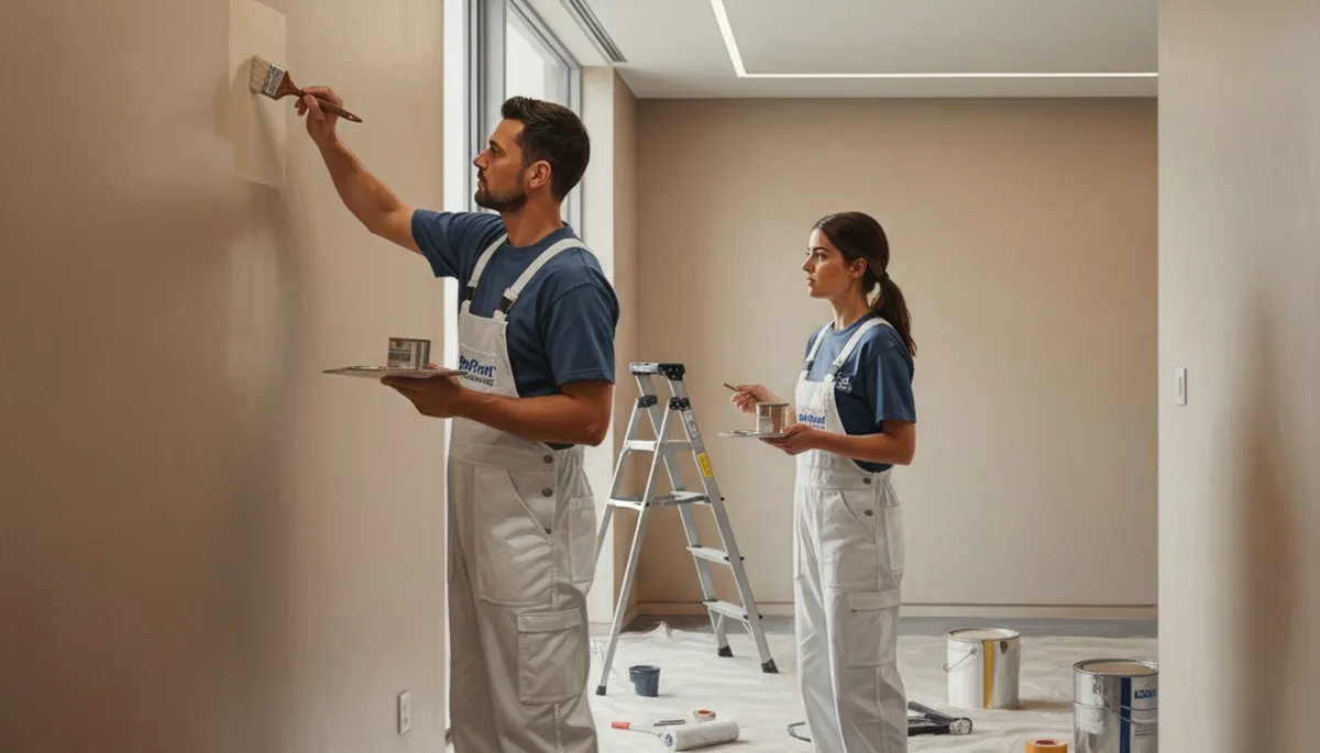 Seattle, WA paint touch-up service for scuffs, chips, and fading with precise color matching