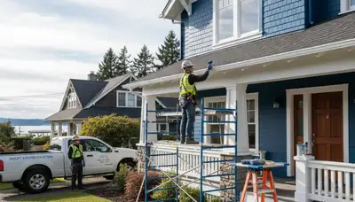 Professional Seattle, WA painting service team providing interior and exterior house painting